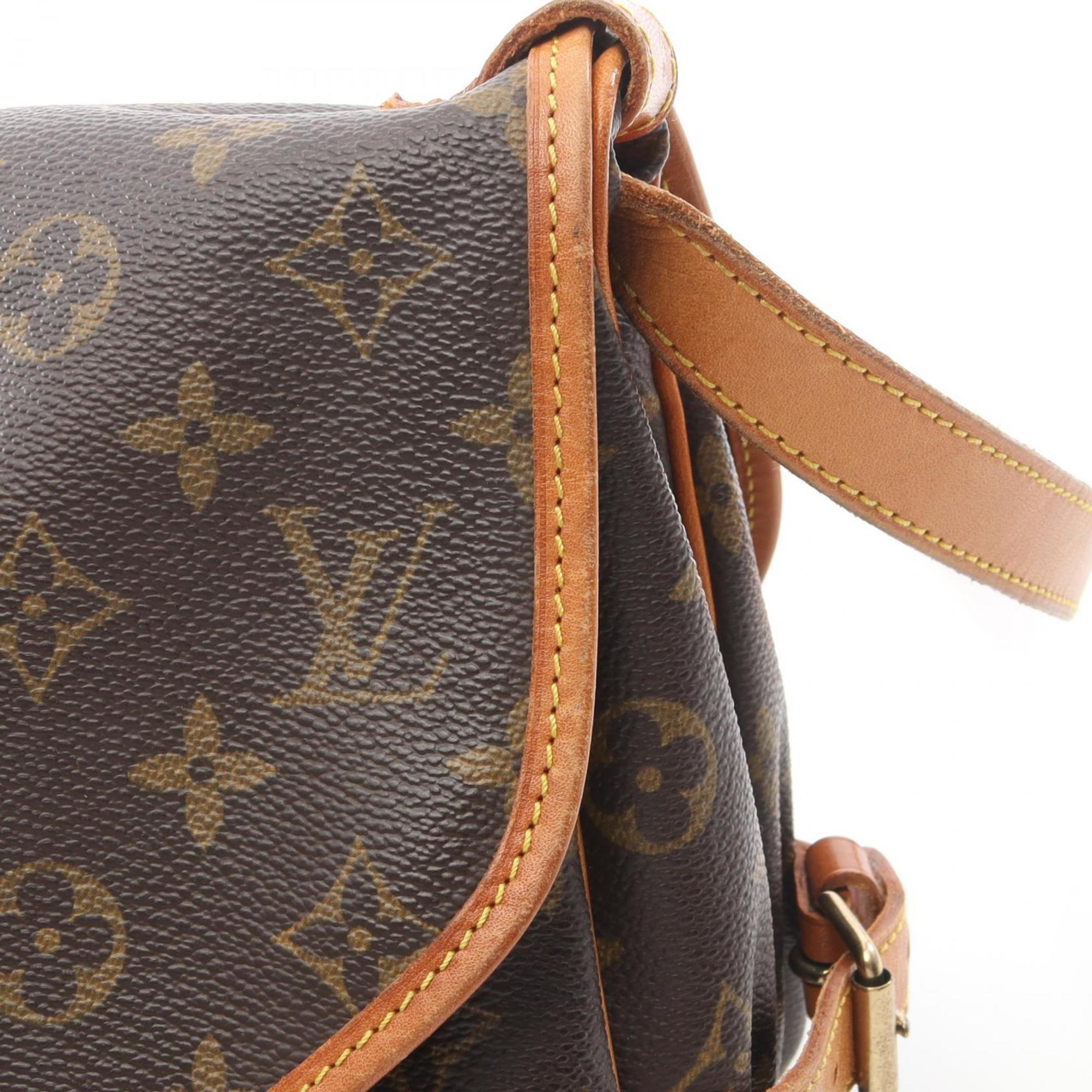Louis Vuitton Brown Monogram Monogram Leather Handbag Shoulder Bag
