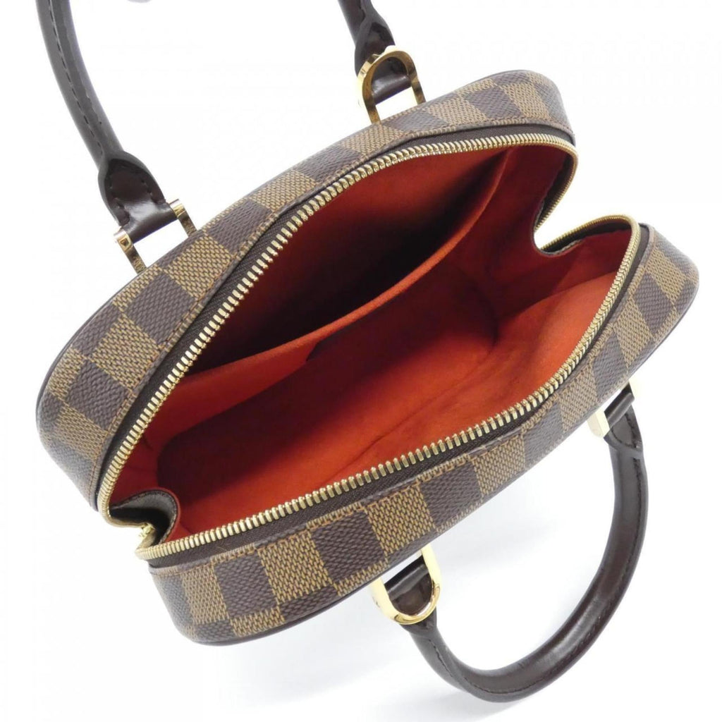 Louis Vuitton Damier Ebene Coated Canvas Handbag