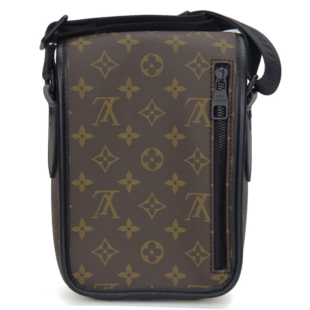 Louis Vuitton Monogram Macassar Black Brown Shoulder Bag