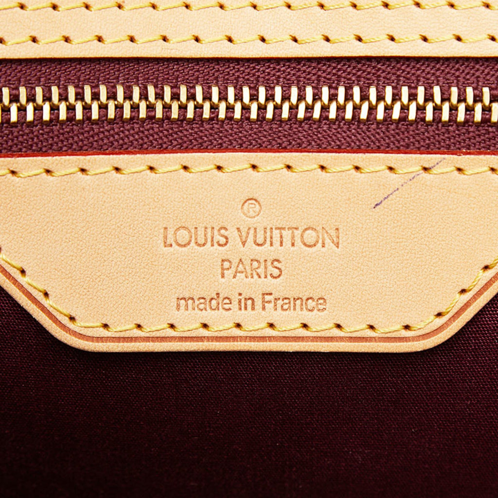 Louis Vuitton Monogram Rouge Fauviste Patent Leather Handbag Shoulder Bag
