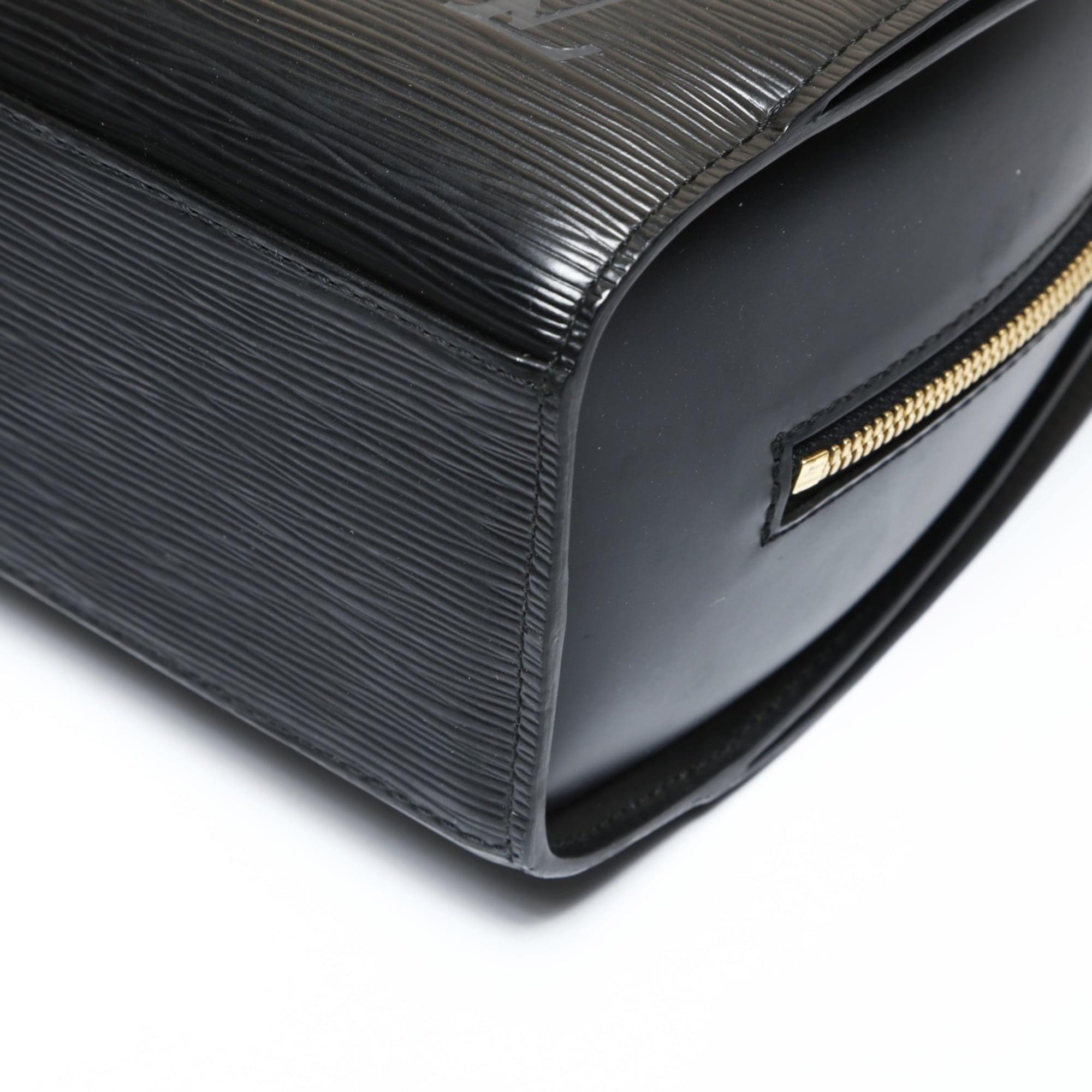 Louis Vuitton Epi Black Epi Leather Handbag