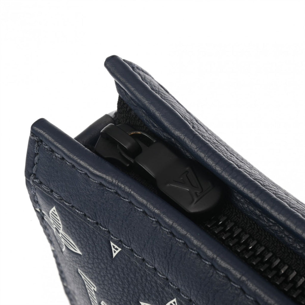 Louis Vuitton Blue Navy Monogram Shadow Pouch Shoulder Bag