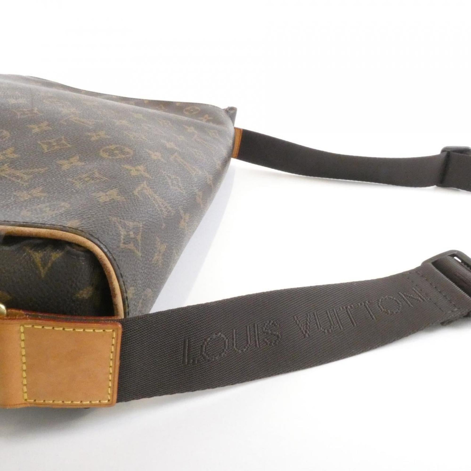 Louis Vuitton Marron Coated Canvas Shoulder Bag