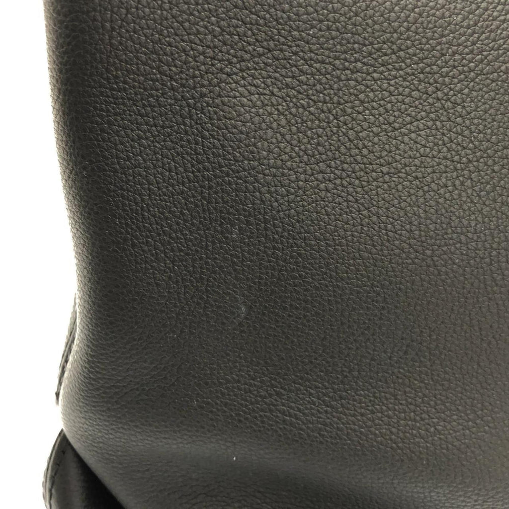Louis Vuitton Black Leather Handbag