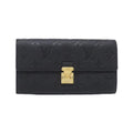Louis Vuitton Black Monogram Empreinte Long Wallet