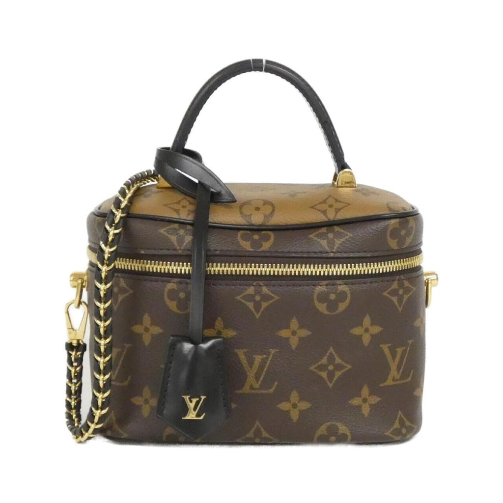 Louis Vuitton Marron Coated Canvas Handbag