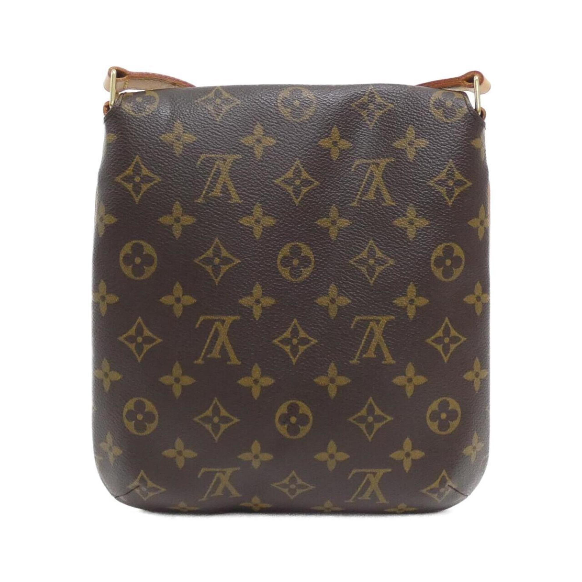 Louis Vuitton Brown Marron Coated Canvas Shoulder Bag