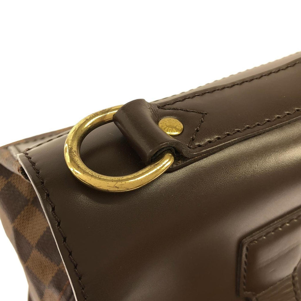 Louis Vuitton Ebene Coated Canvas Handbag