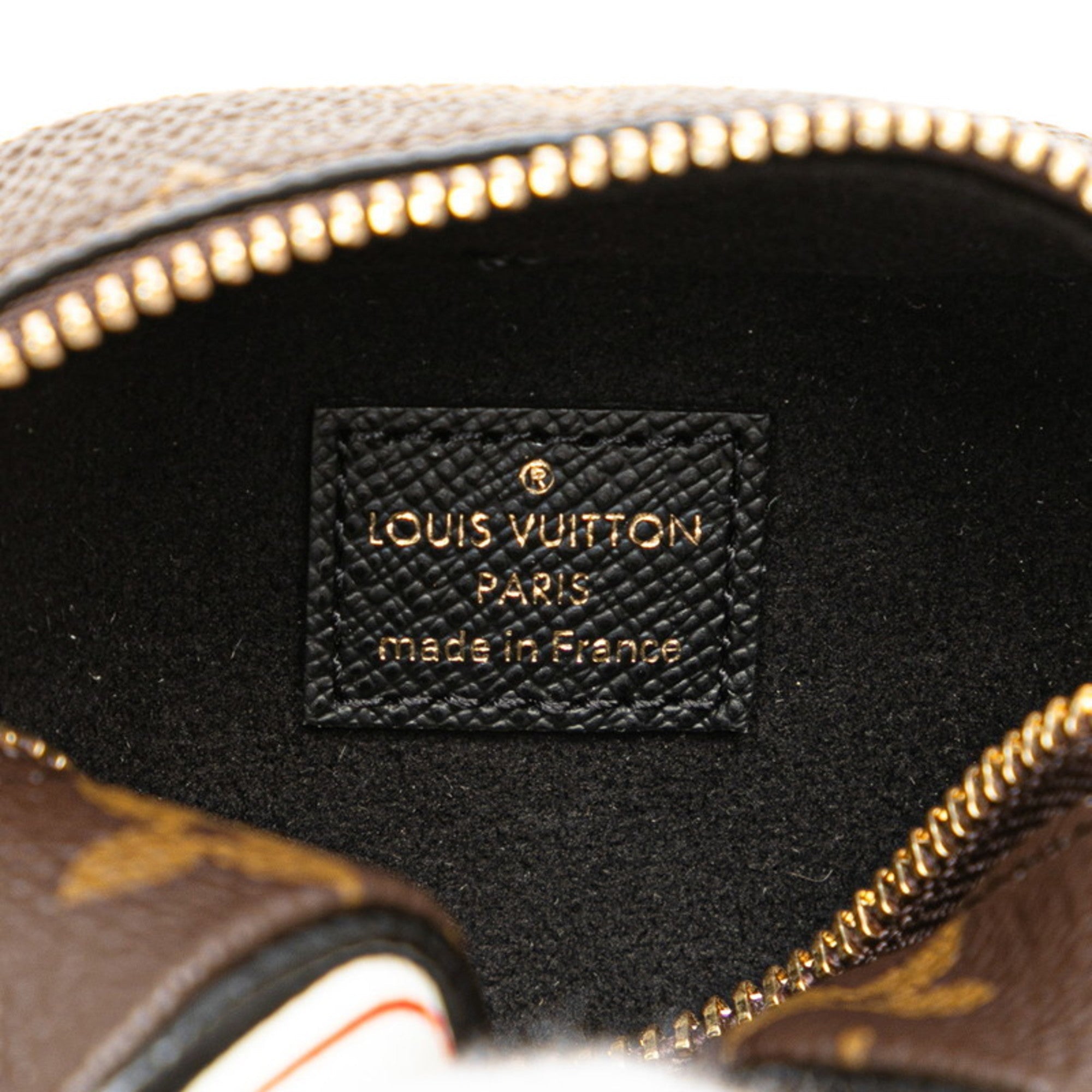 Louis Vuitton Brown Multi-Color Pvc Leather Pouch