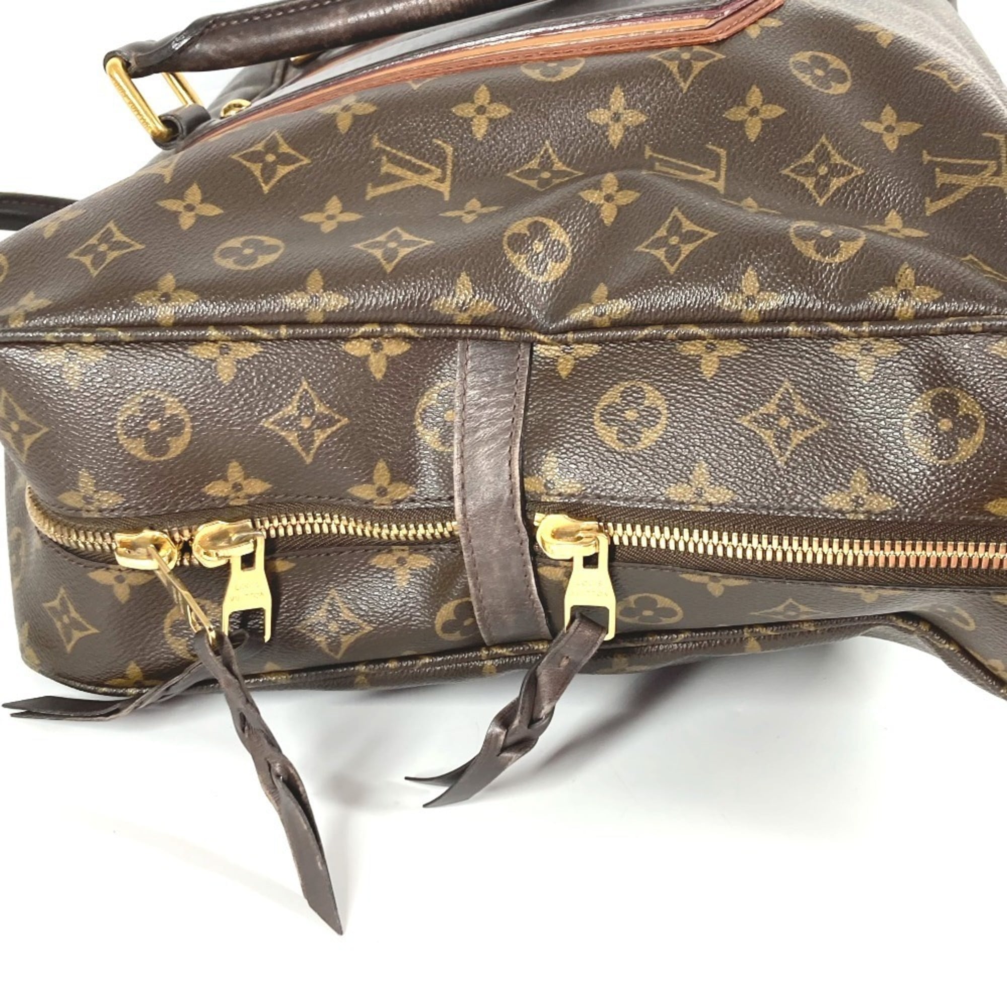 Louis Vuitton Brown Lv Charcoal Monogram Monogram Boston Bag Handbag