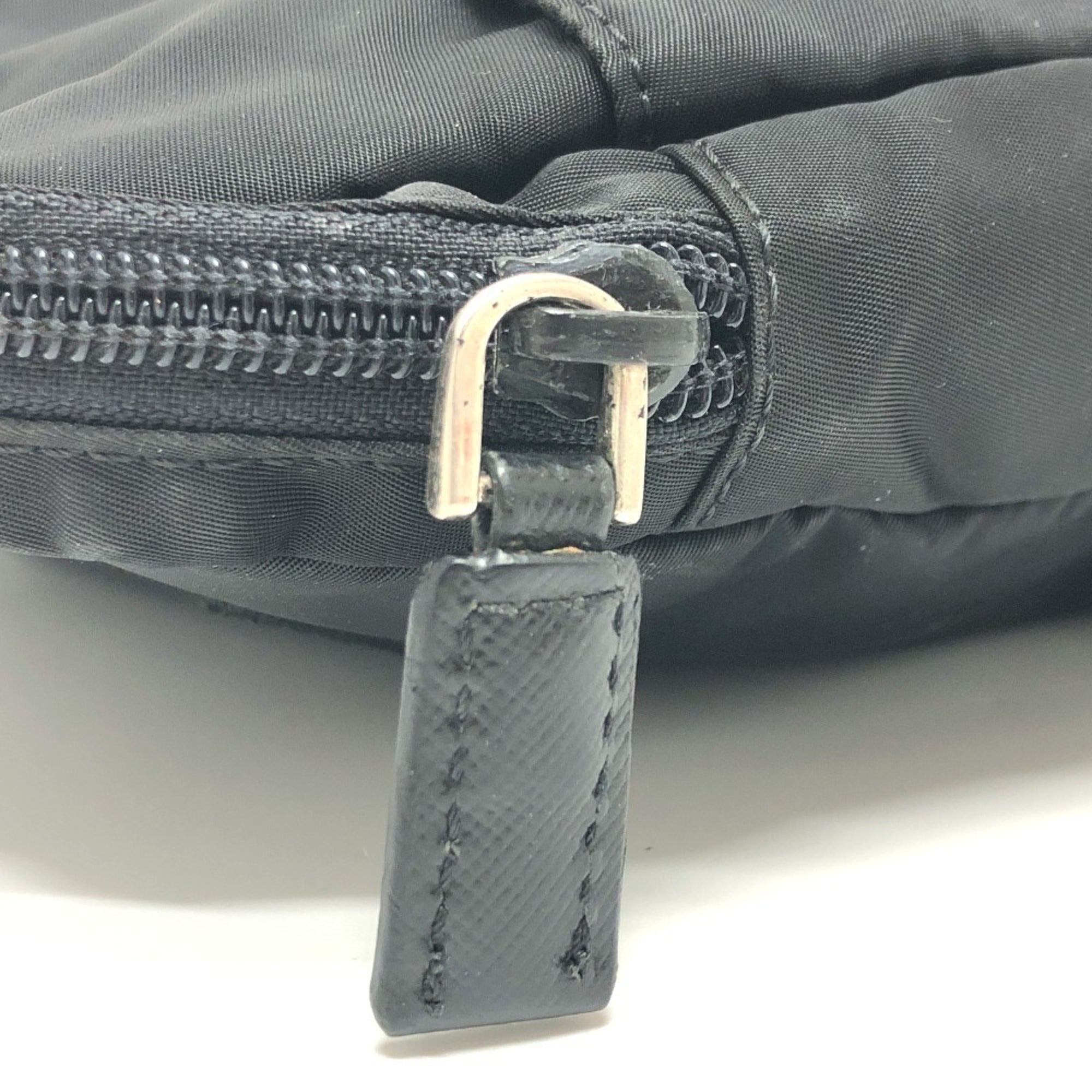 Prada Black Nylon Clutch Bag