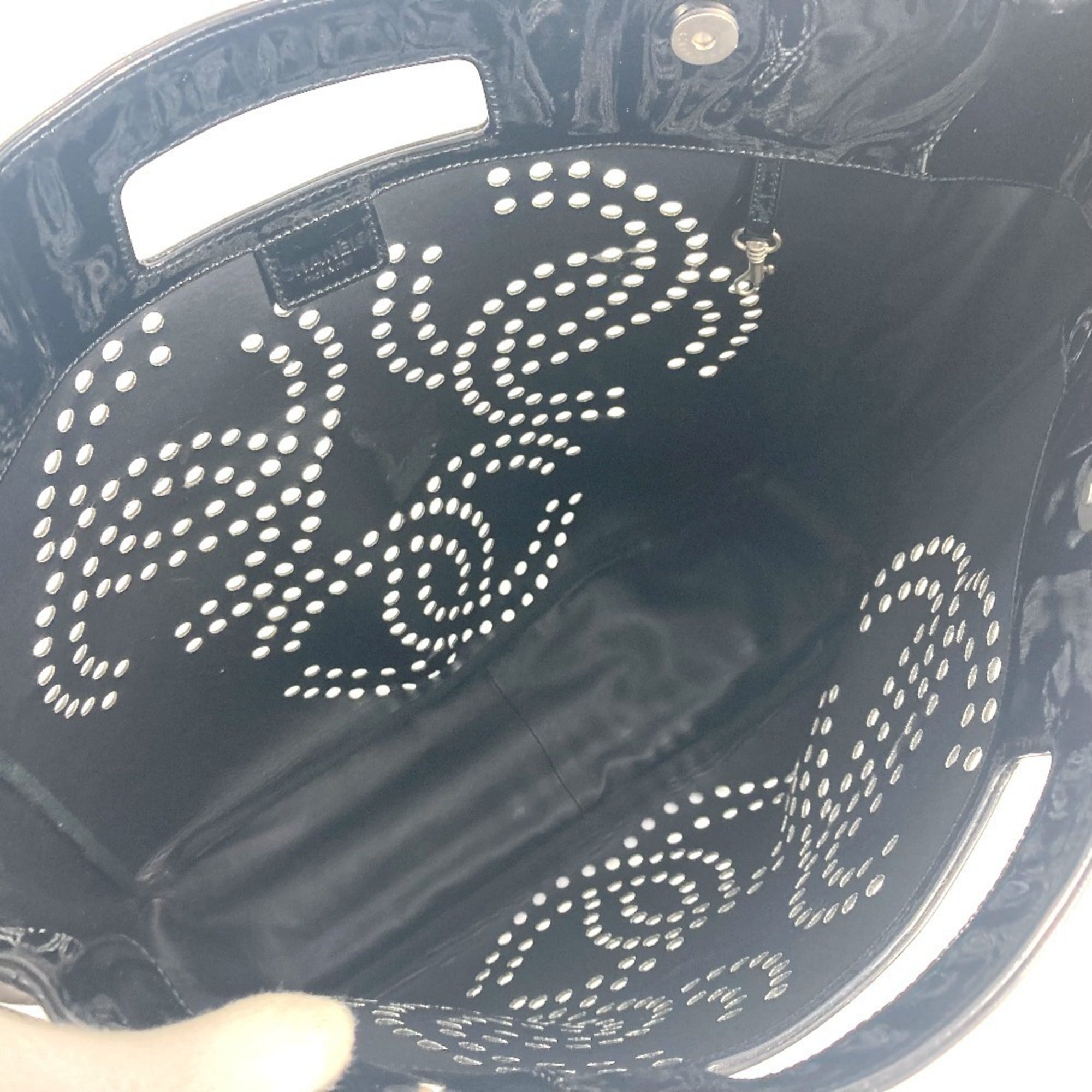 Chanel Black Leather Handbag