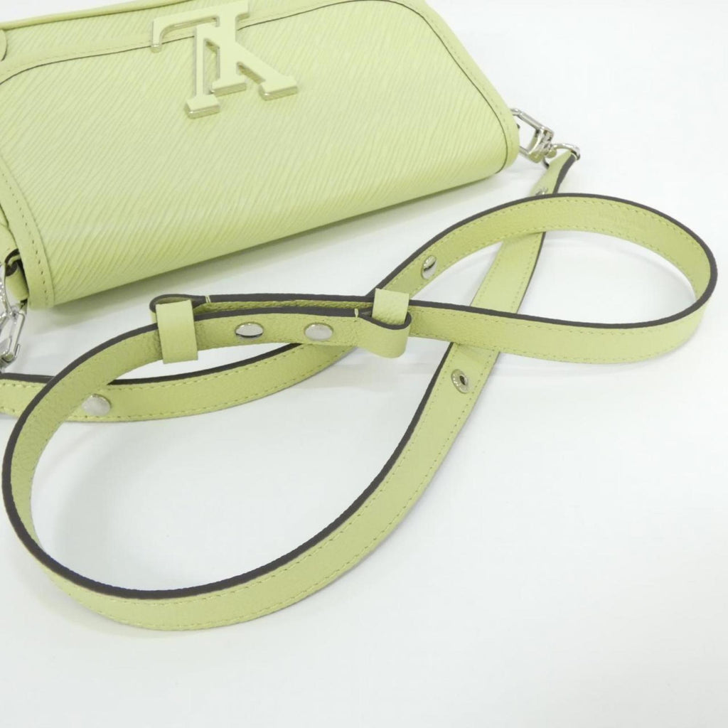 Louis Vuitton Green Leather Shoulder Bag