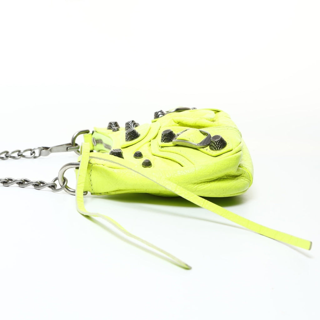Balenciaga Giant Yellow Leather Shoulder