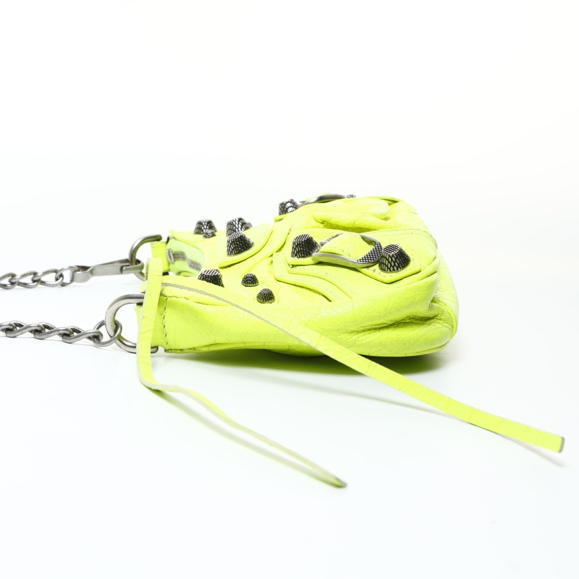 Balenciaga Giant Yellow Leather Shoulder