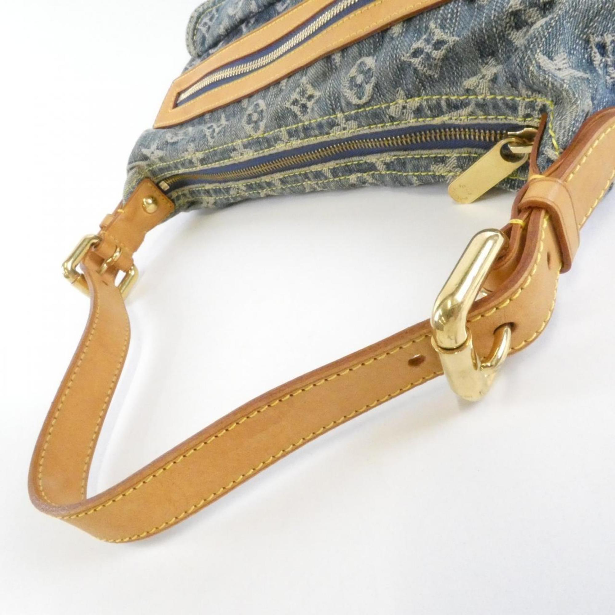 Louis Vuitton Monogram Denim Blue Denim Canvas Shoulder Bag