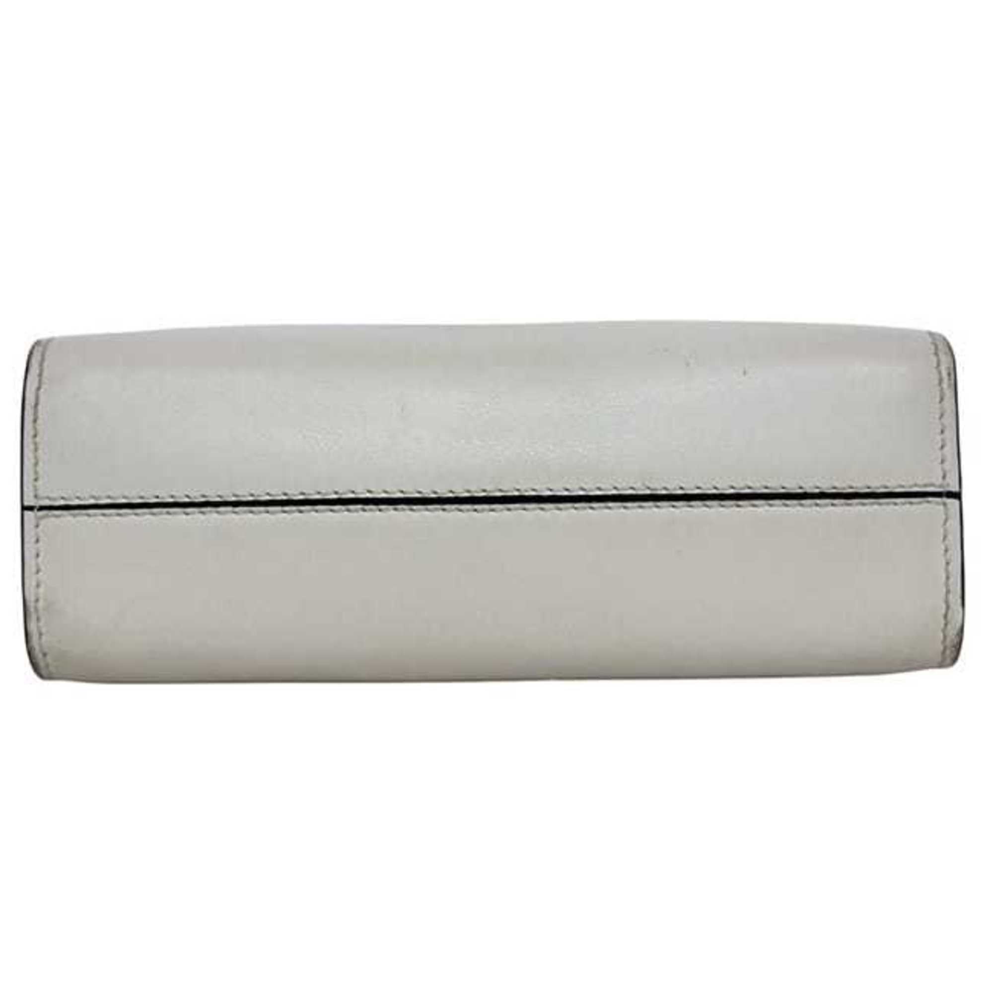 Prada Bianco White Leather Handbag