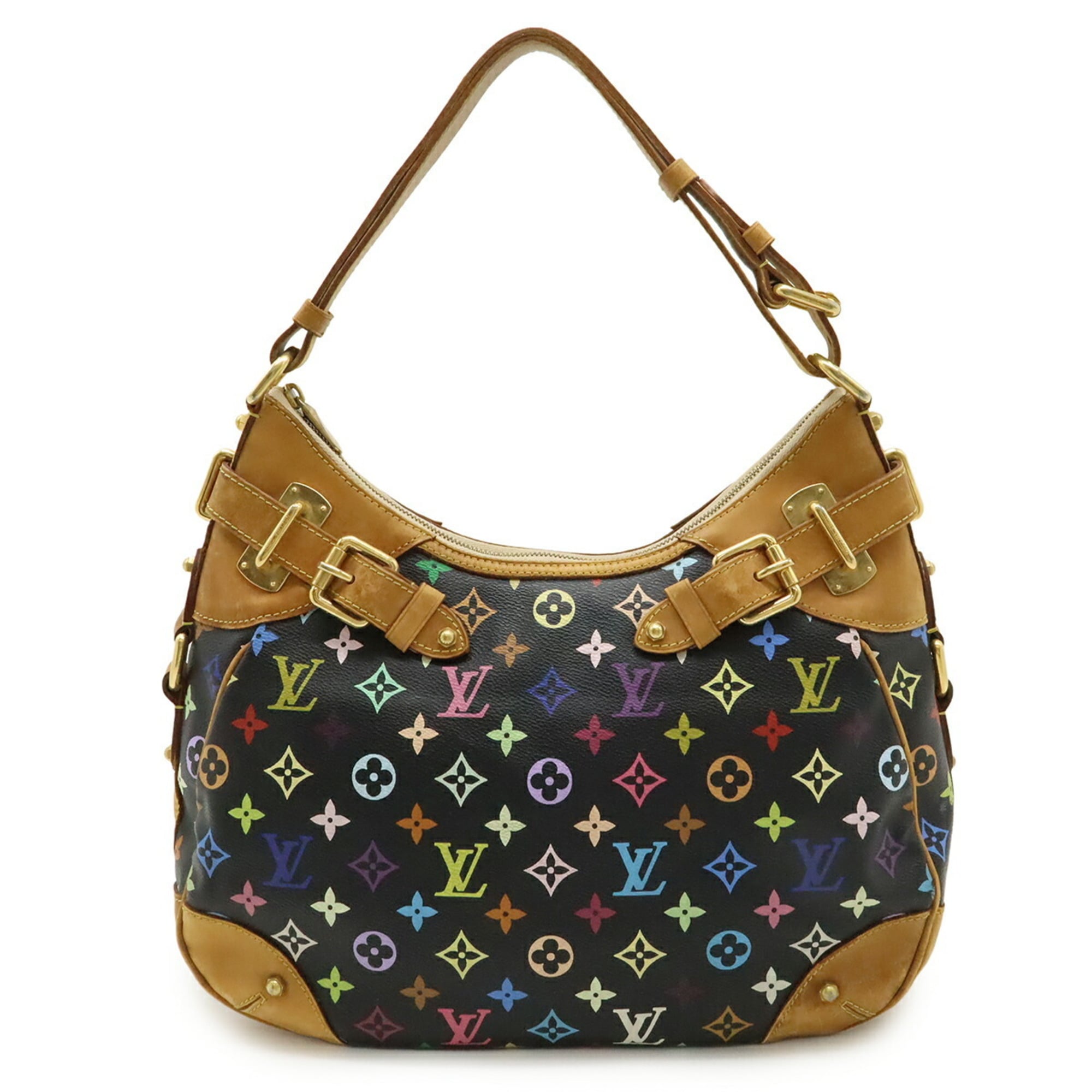 Louis Vuitton Black Noir Monogram Shoulder Bag