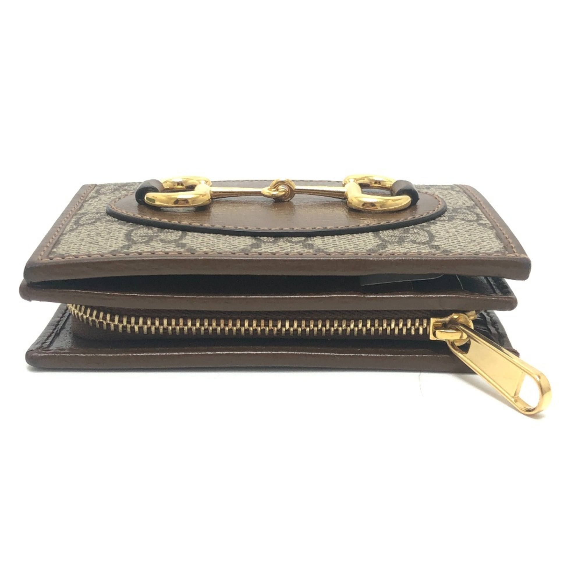 Gucci Gg Supreme Brown Gg Supreme Wallet (Bi-Fold) (Pre-Owned)