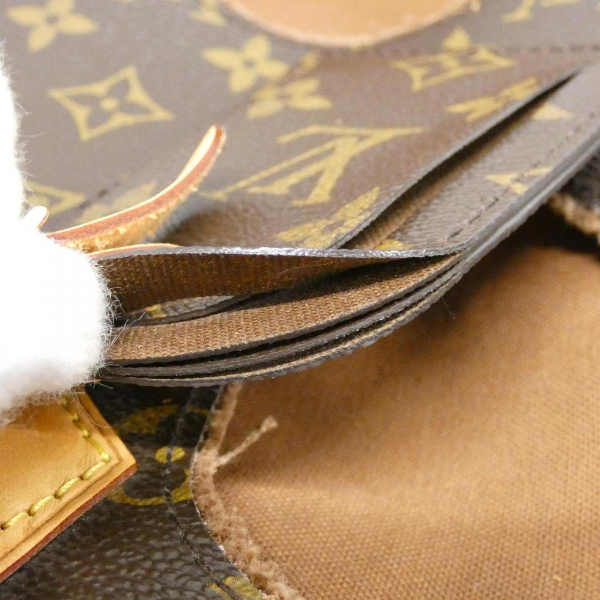 Louis Vuitton Monogram Marron Coated Canvas Handbag