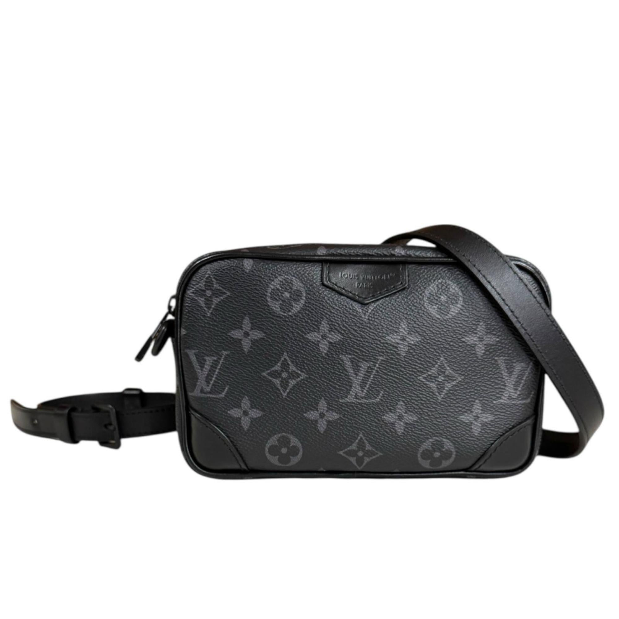 Louis Vuitton Black Monogram Eclipse Shoulder Bag