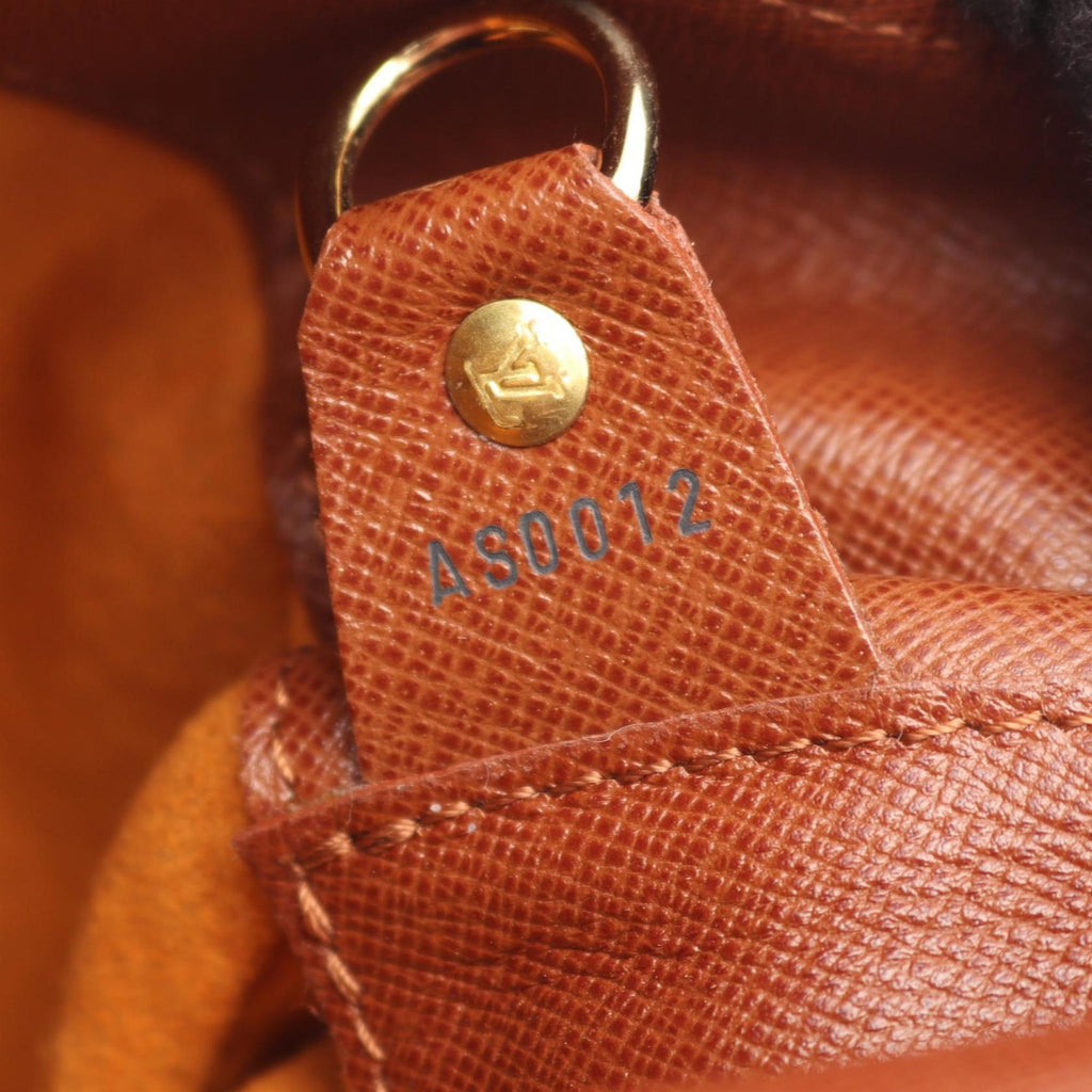 Louis Vuitton Brown Coated Canvas Pvc Leather Shoulder Bag