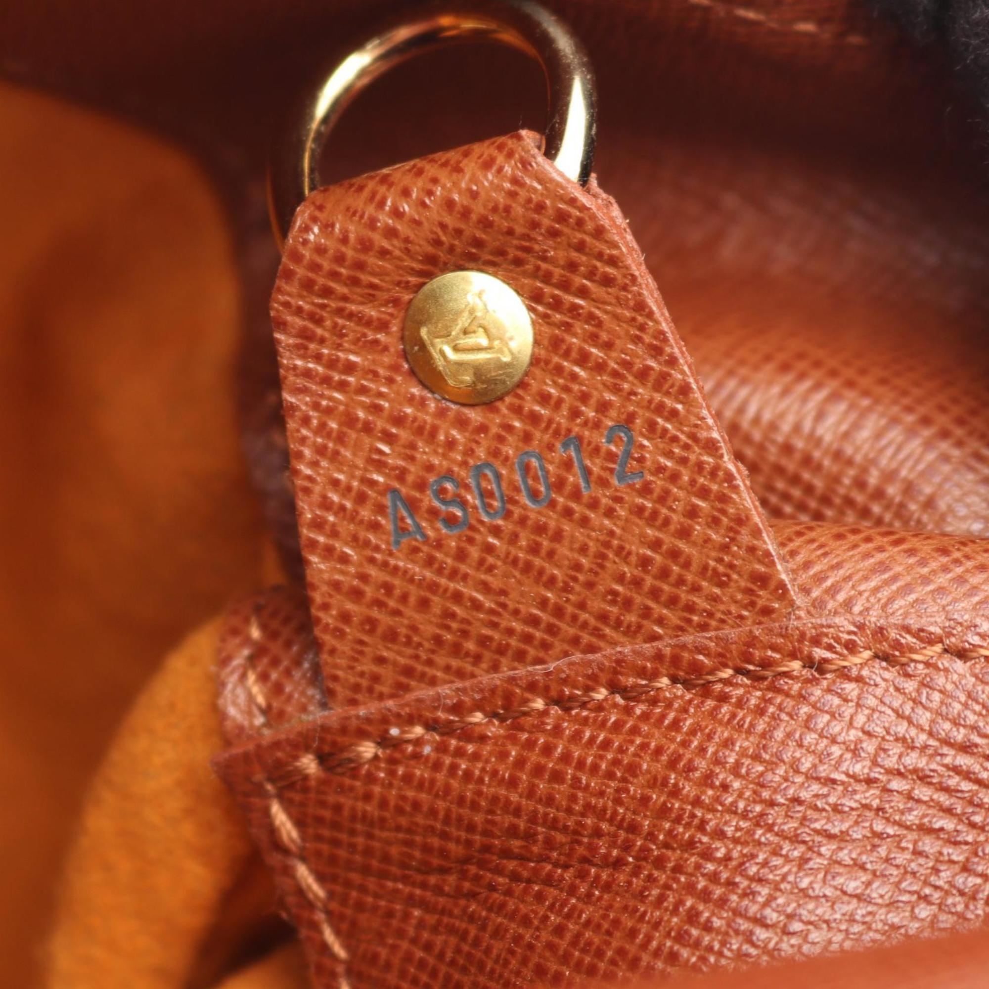 Louis Vuitton Brown Coated Canvas Pvc Leather Shoulder Bag