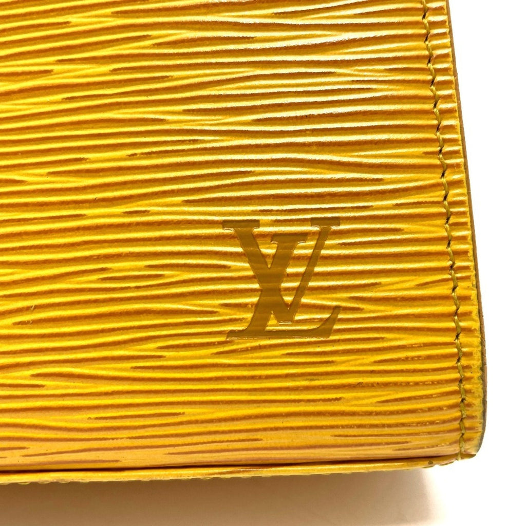 Louis Vuitton Epi Yellow Epi Leather Handbag