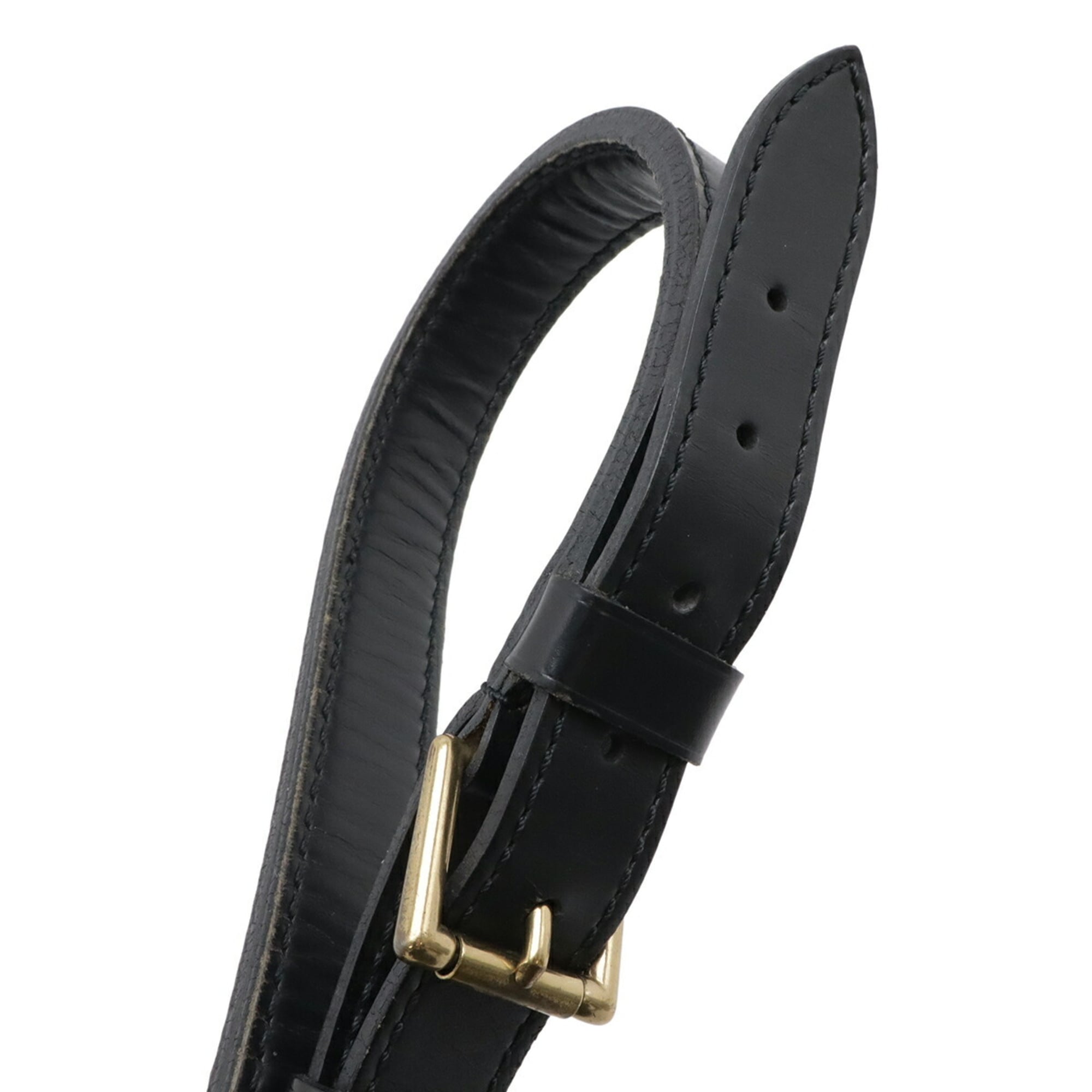 Louis Vuitton Epi Black Noir Epi Leather Shoulder Bag