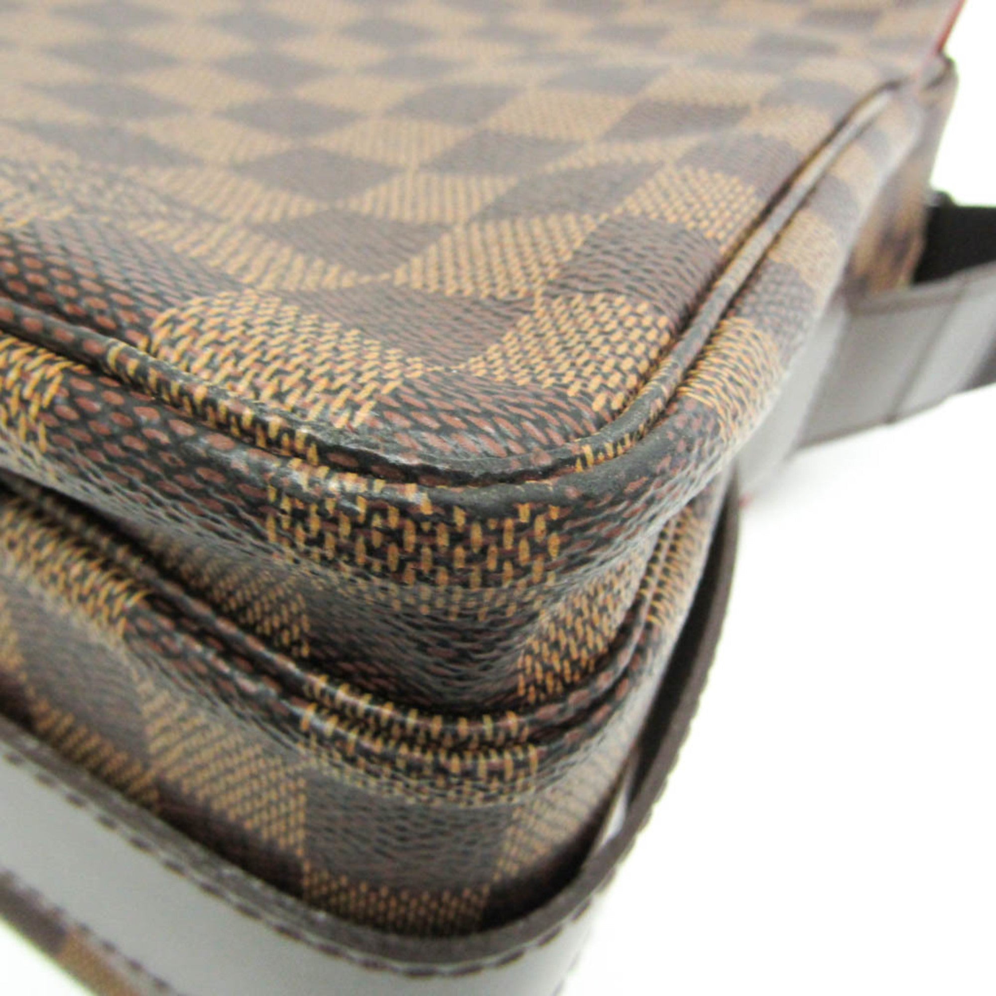 Louis Vuitton Damier Ebene Damier Canvas Shoulder Bag