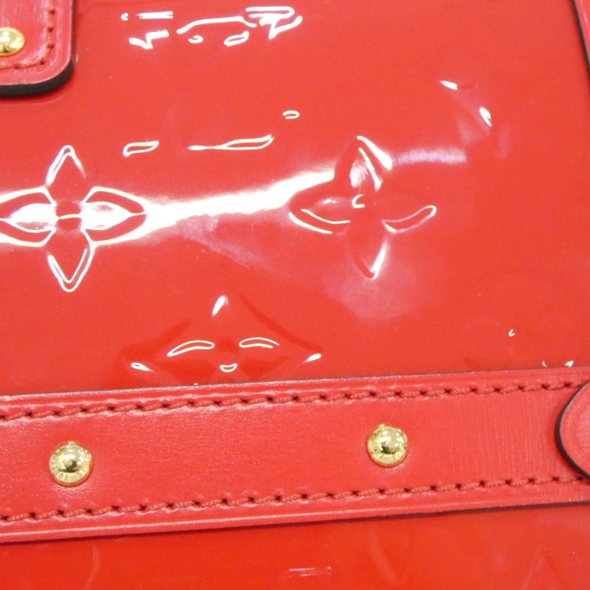 Louis Vuitton Vernis Cerise Leather Shoulder Bag