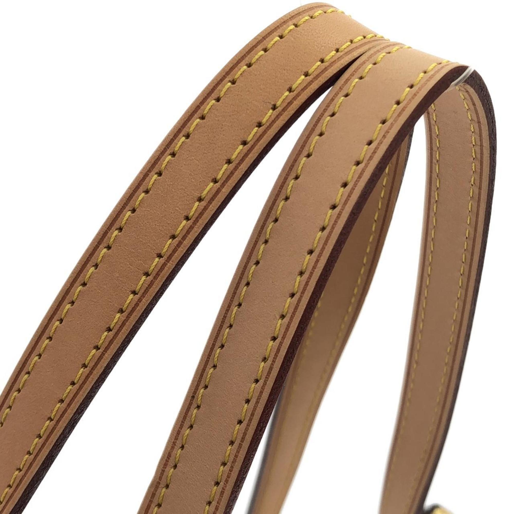 Louis Vuitton Marron Coated Canvas Handbag