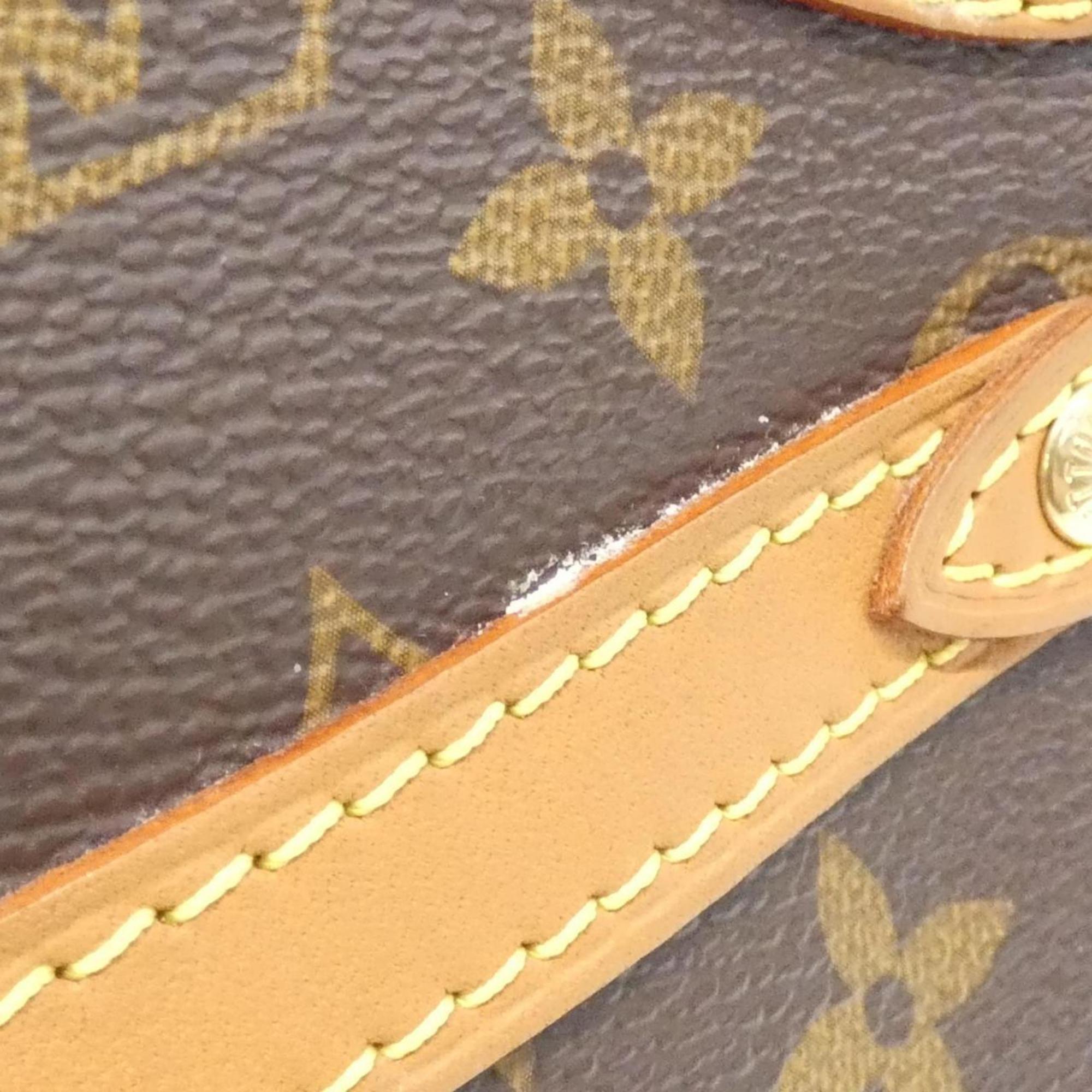 Louis Vuitton Marron Coated Canvas Shoulder Bag
