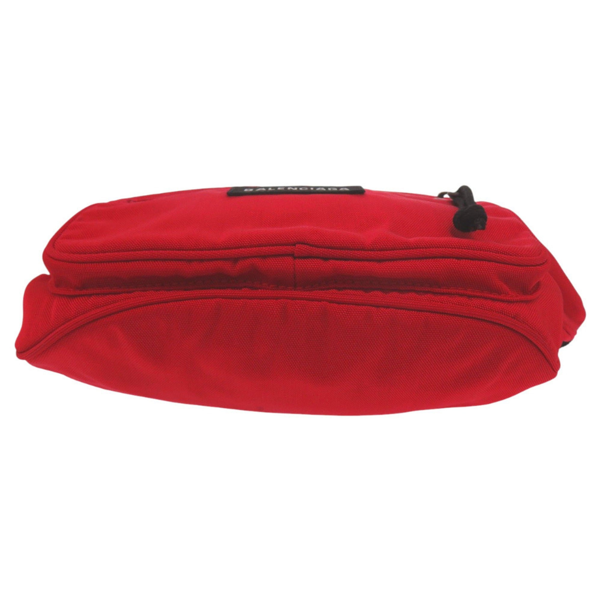Balenciaga Red Color Nylon Fanny Pack Sling