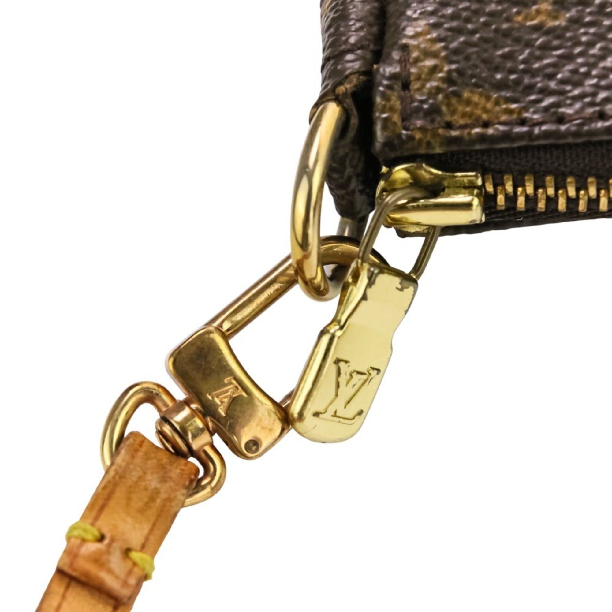Louis Vuitton Brown Monogram Monogram Pochette Pouch