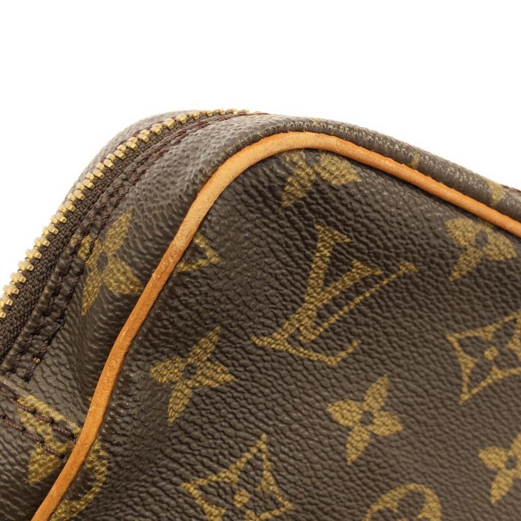 Louis Vuitton Marron Coated Canvas Shoulder Bag
