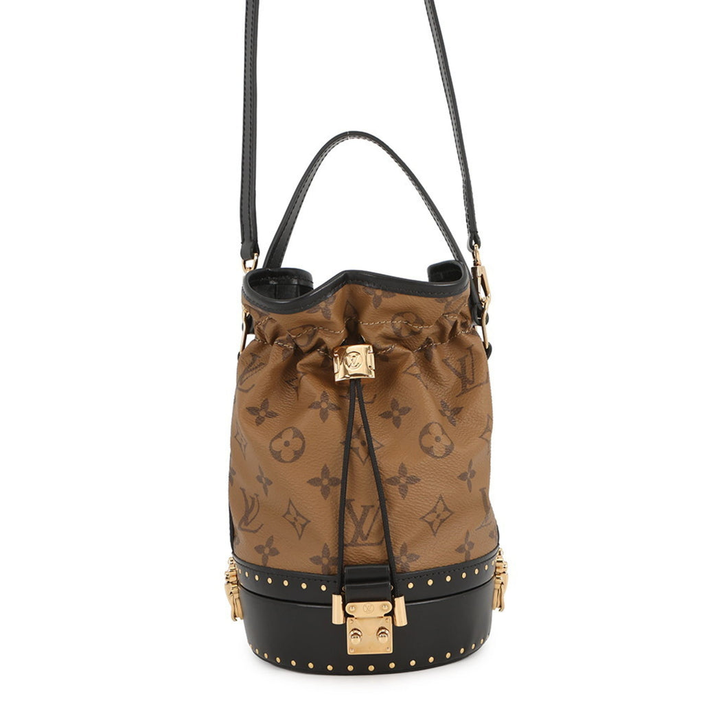 Louis Vuitton Noir Monogram Reverse Handbag