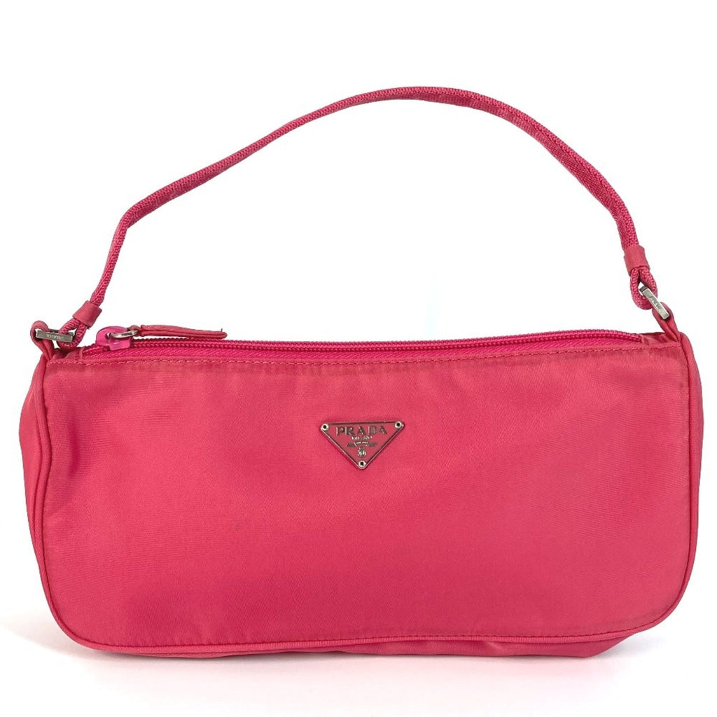 Prada Pink Nylon Handbag Shoulder Bag