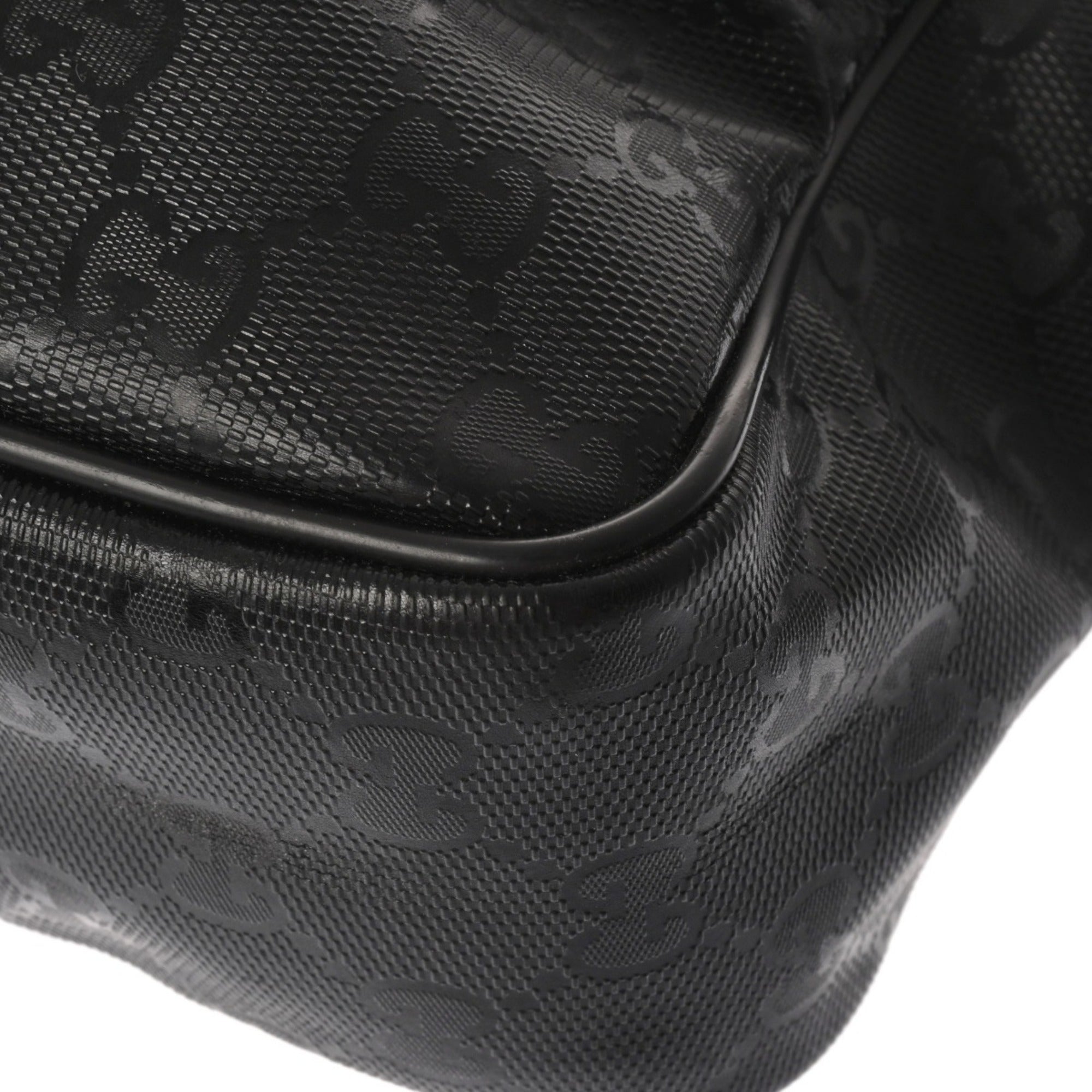 Gucci Black Pvc Shoulder Bag (Pre-Owned)
