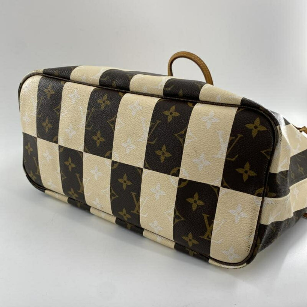 Louis Vuitton Beige Brown Monogram Rayures Tote Bag
