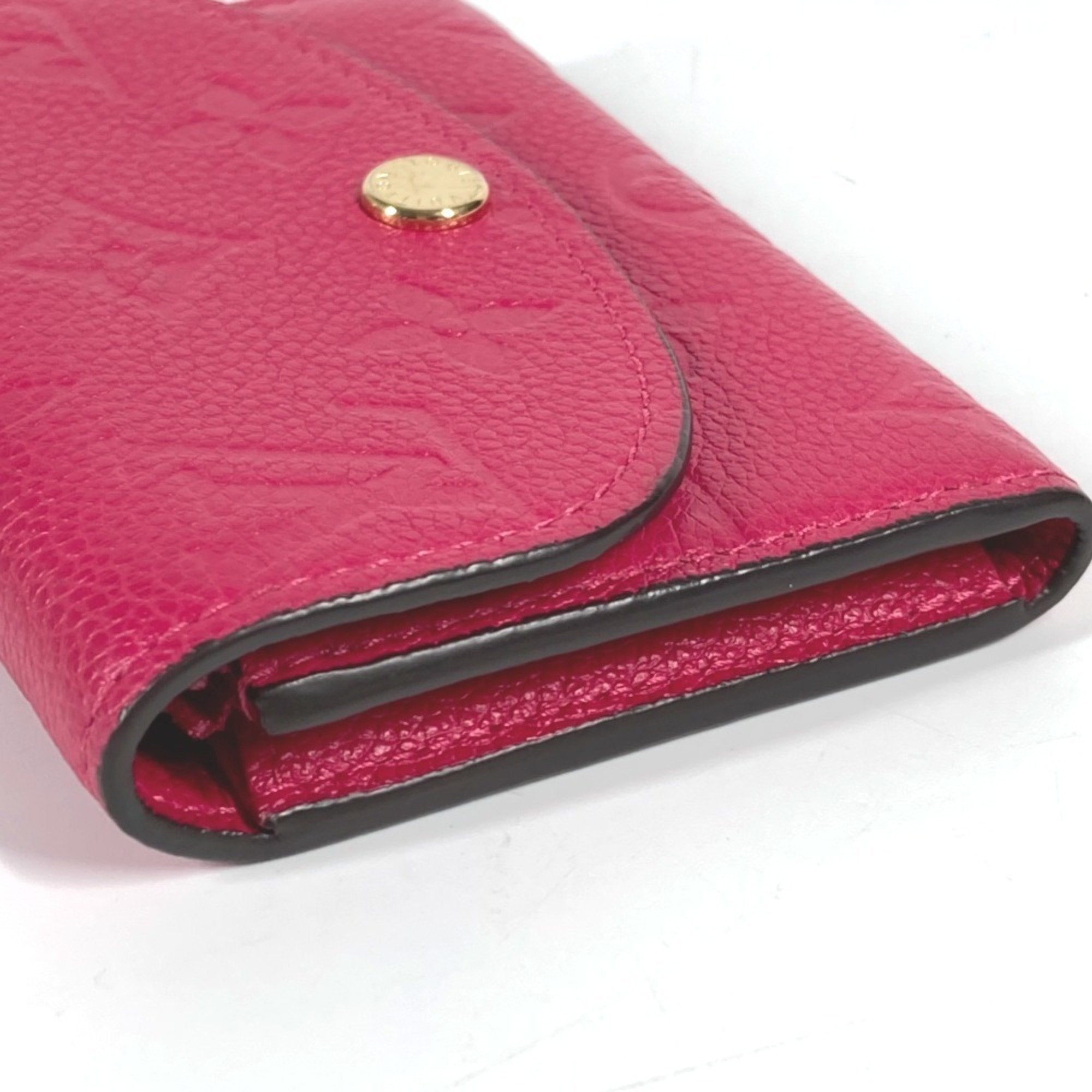 Louis Vuitton Monogram Empreinte Pink Monogram Empreinte Long Wallet
