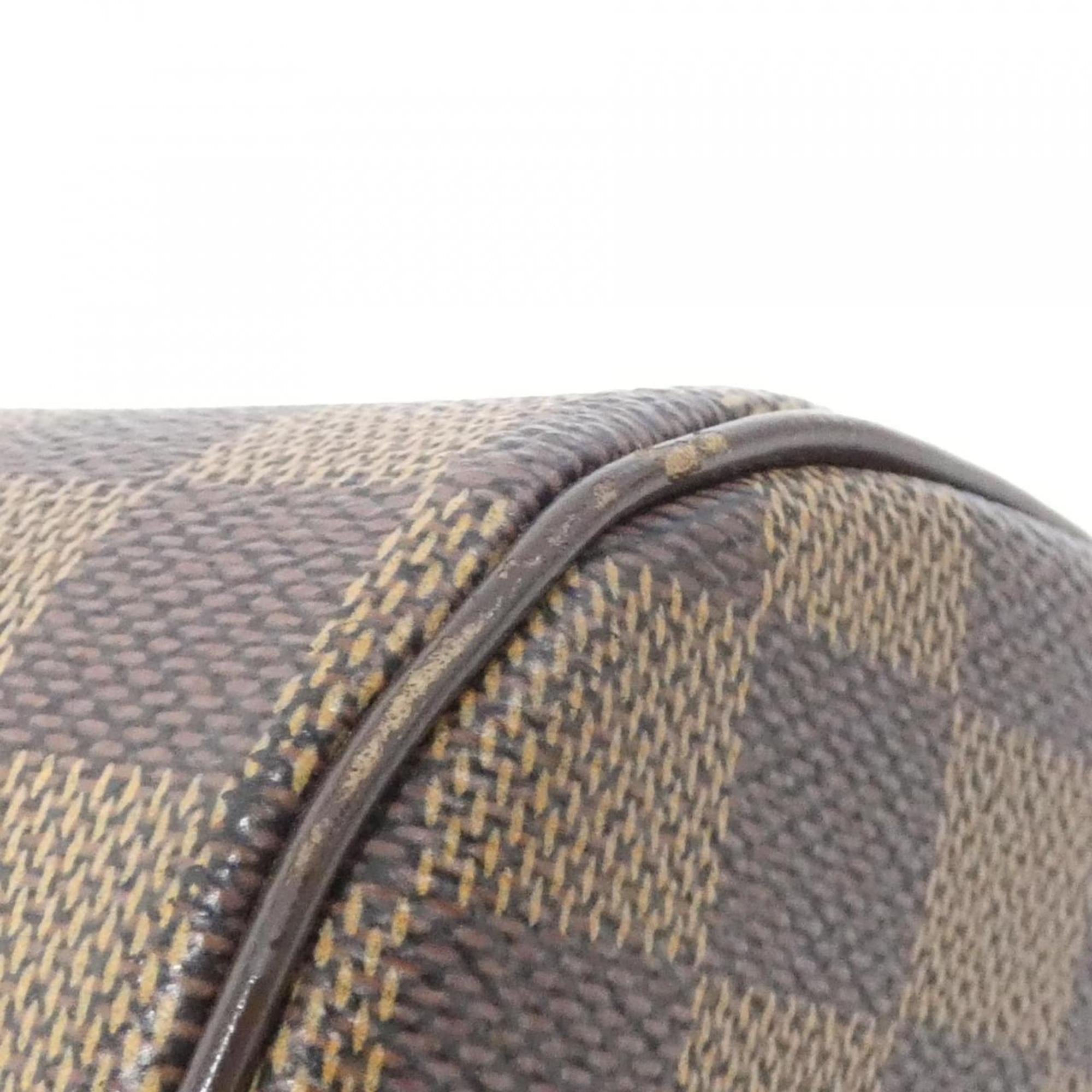 Louis Vuitton Ebene Coated Canvas Handbag