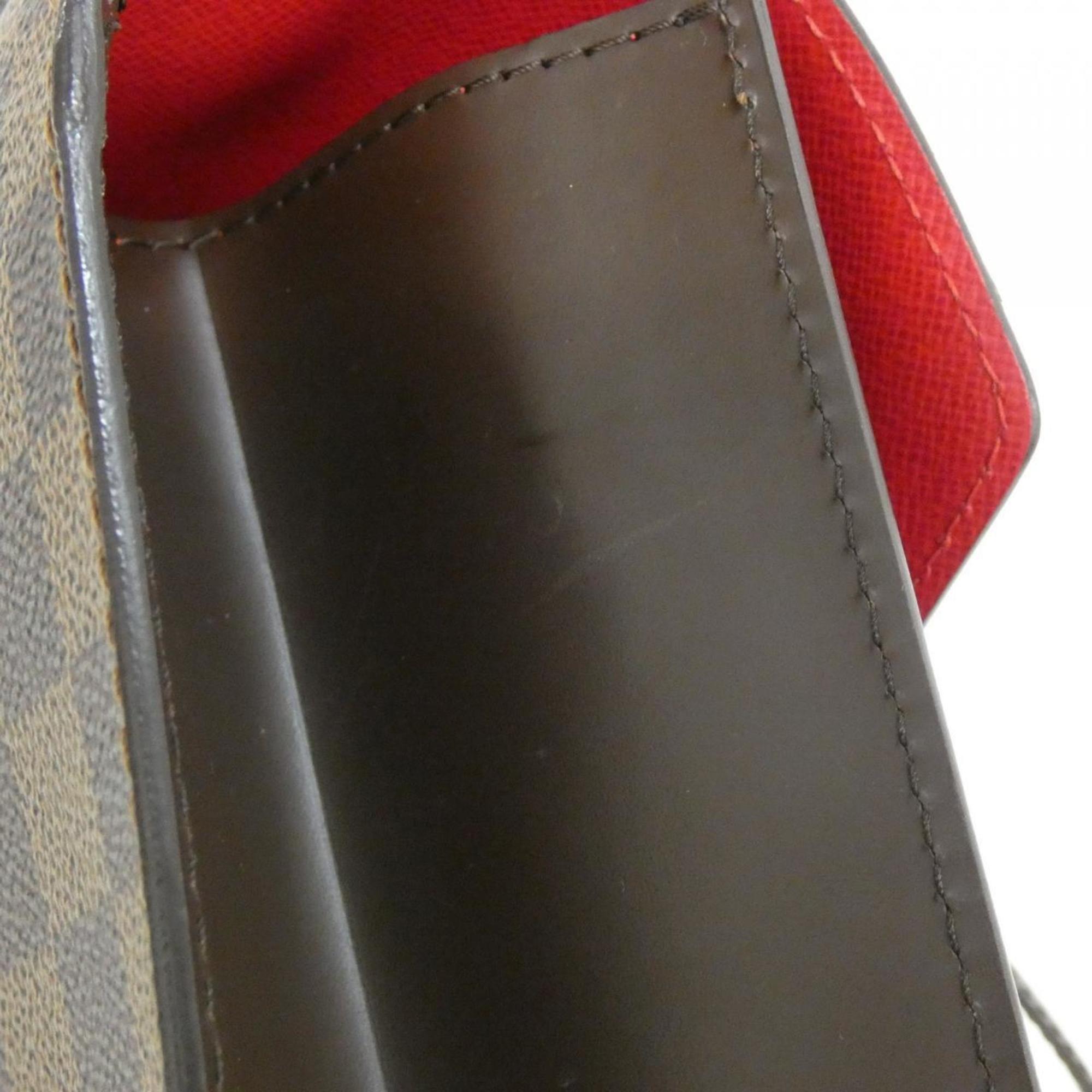 Louis Vuitton Ebene Coated Canvas Handbag