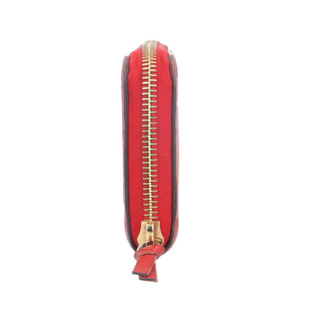 Louis Vuitton Monogram Empreinte Red Color Monogram Empreinte Long Wallet