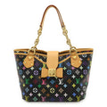 Louis Vuitton Noir Pvc Shoulder Bag Tote Bag