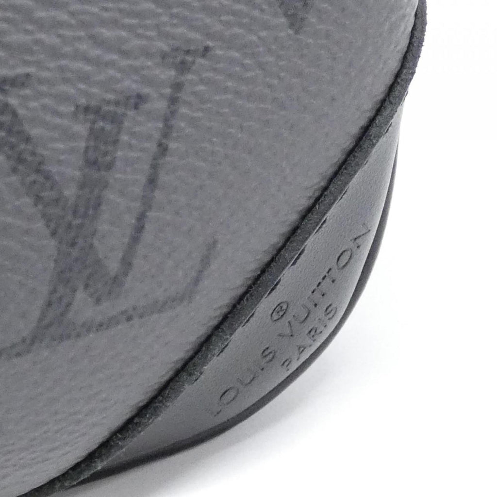 Louis Vuitton Black Gris Coated Canvas Shoulder Bag