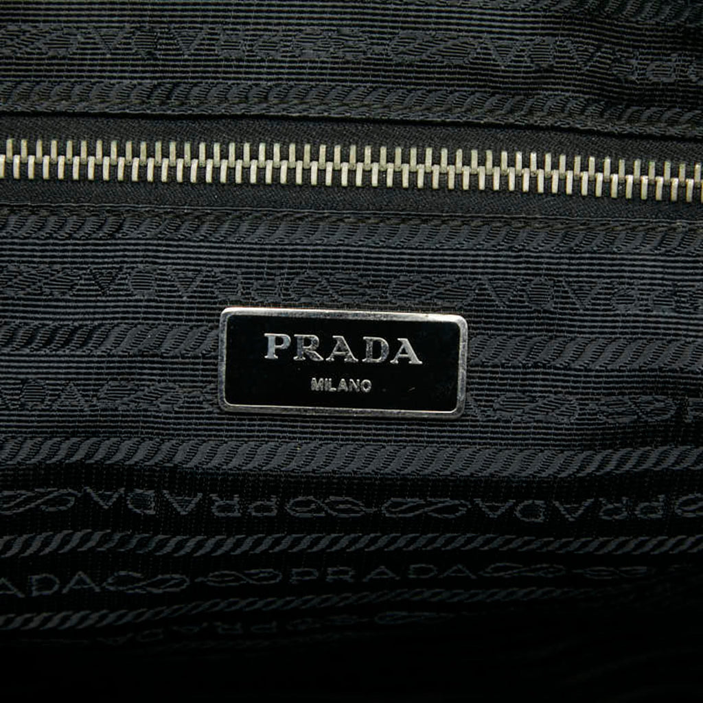 Prada Black Leather Handbag