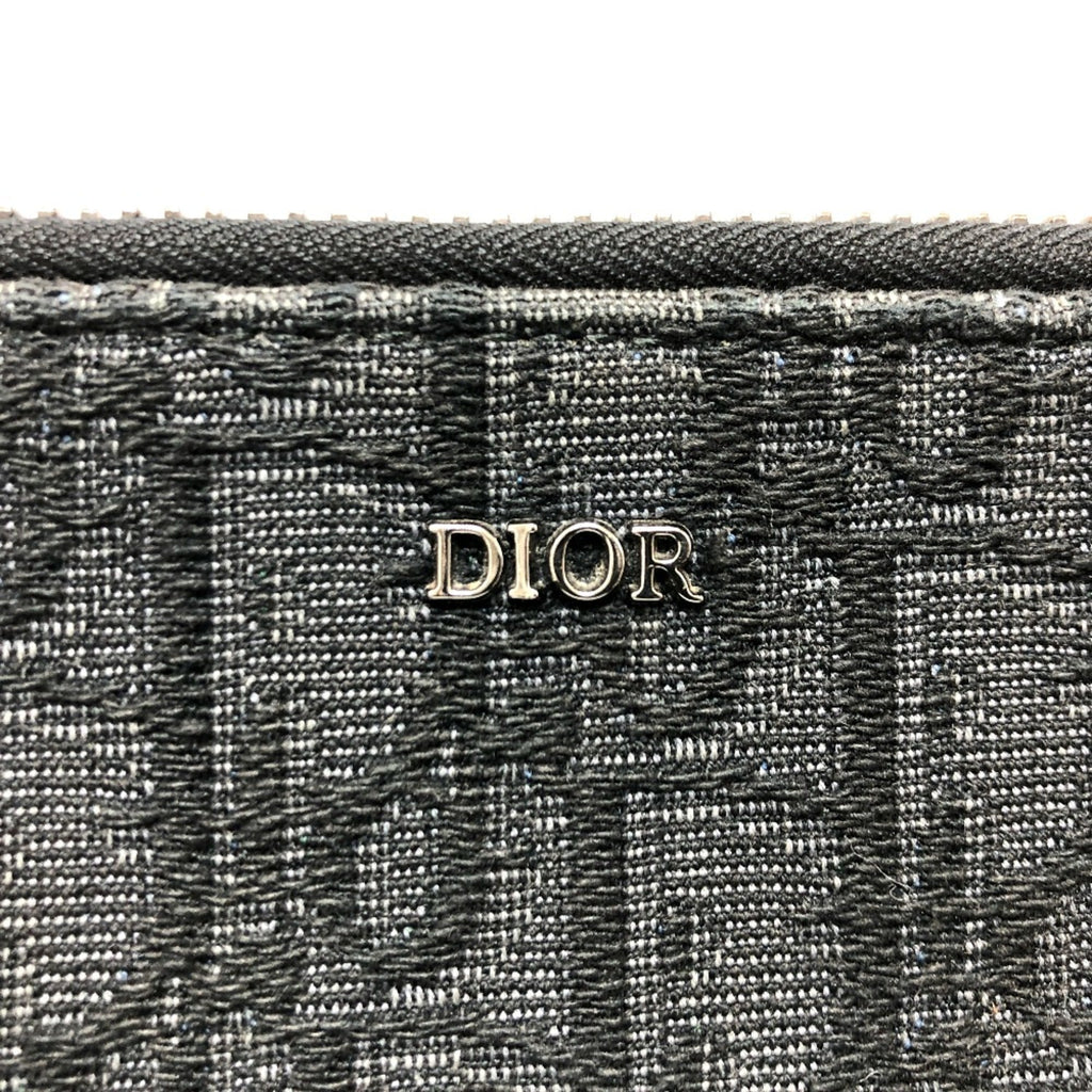 Christian Dior Navy Cloth Shoulder Bag (Pre-Owned)