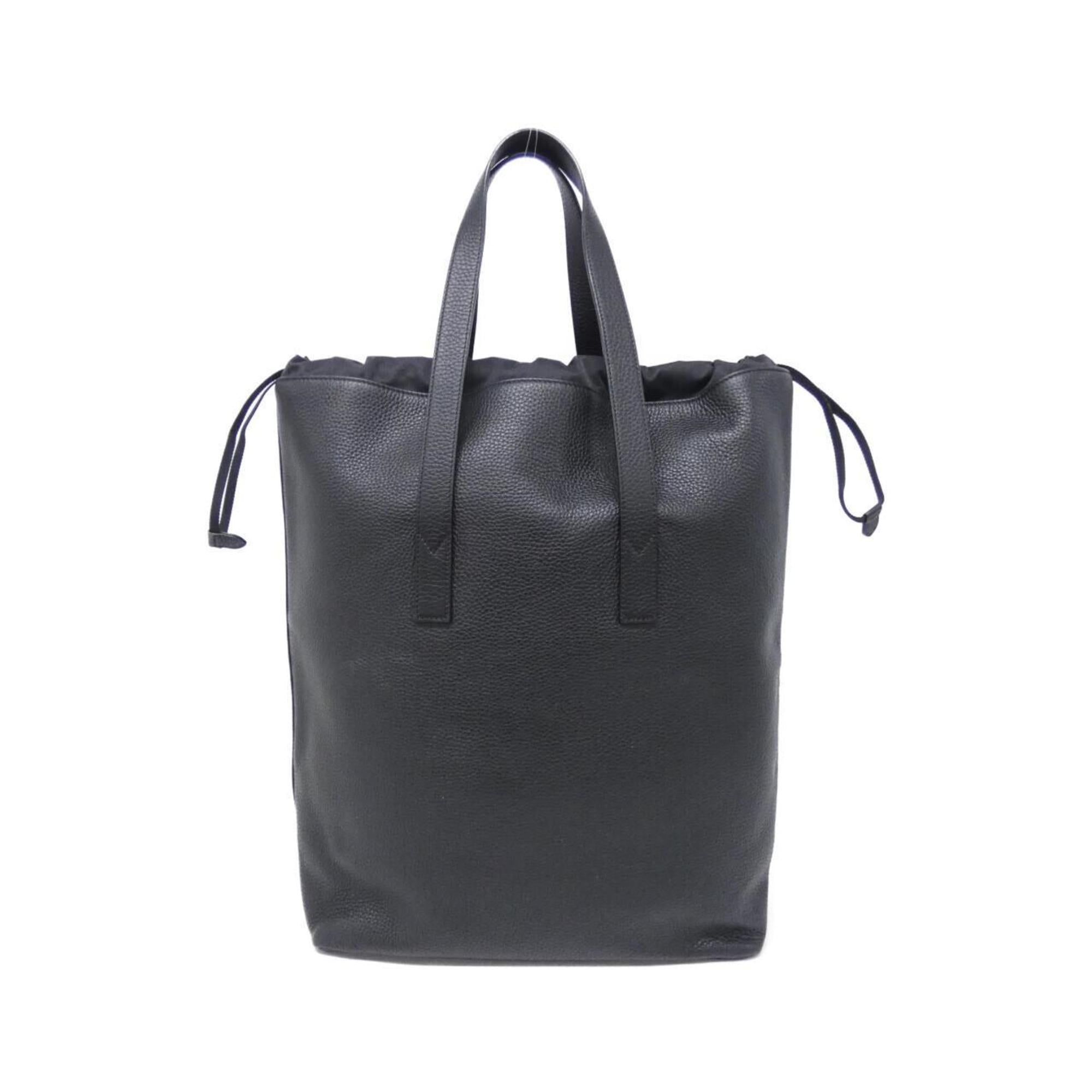 Louis Vuitton Black Leather Shoulder Bag