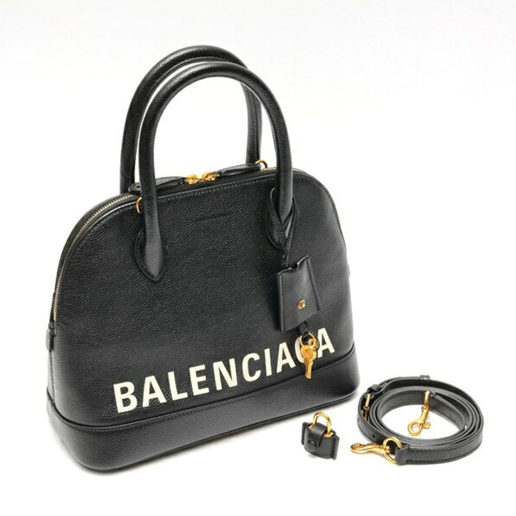 Balenciaga Black Leather Shoulder